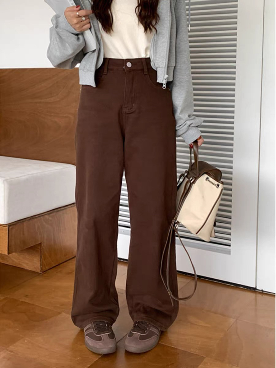 蜜娜贝尔 15068直筒裤