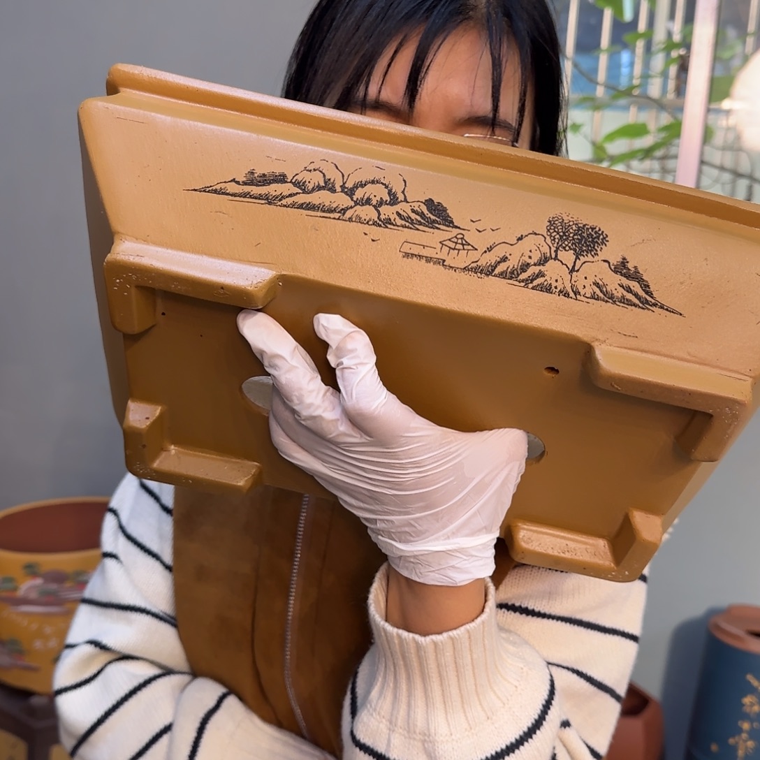 紫砂花盆紫砂口径32