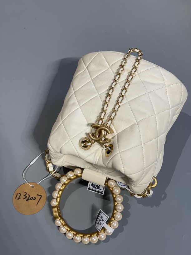 95新 Chanel/香奈儿 夏七中古/Chanel白金水桶单肩包/1232007