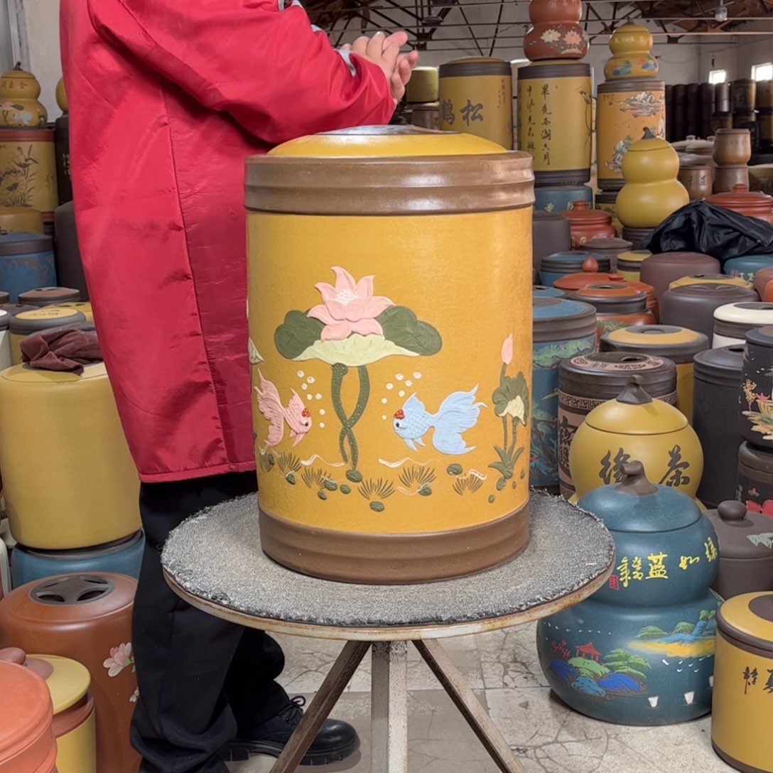 紫砂茶叶罐茶叶罐