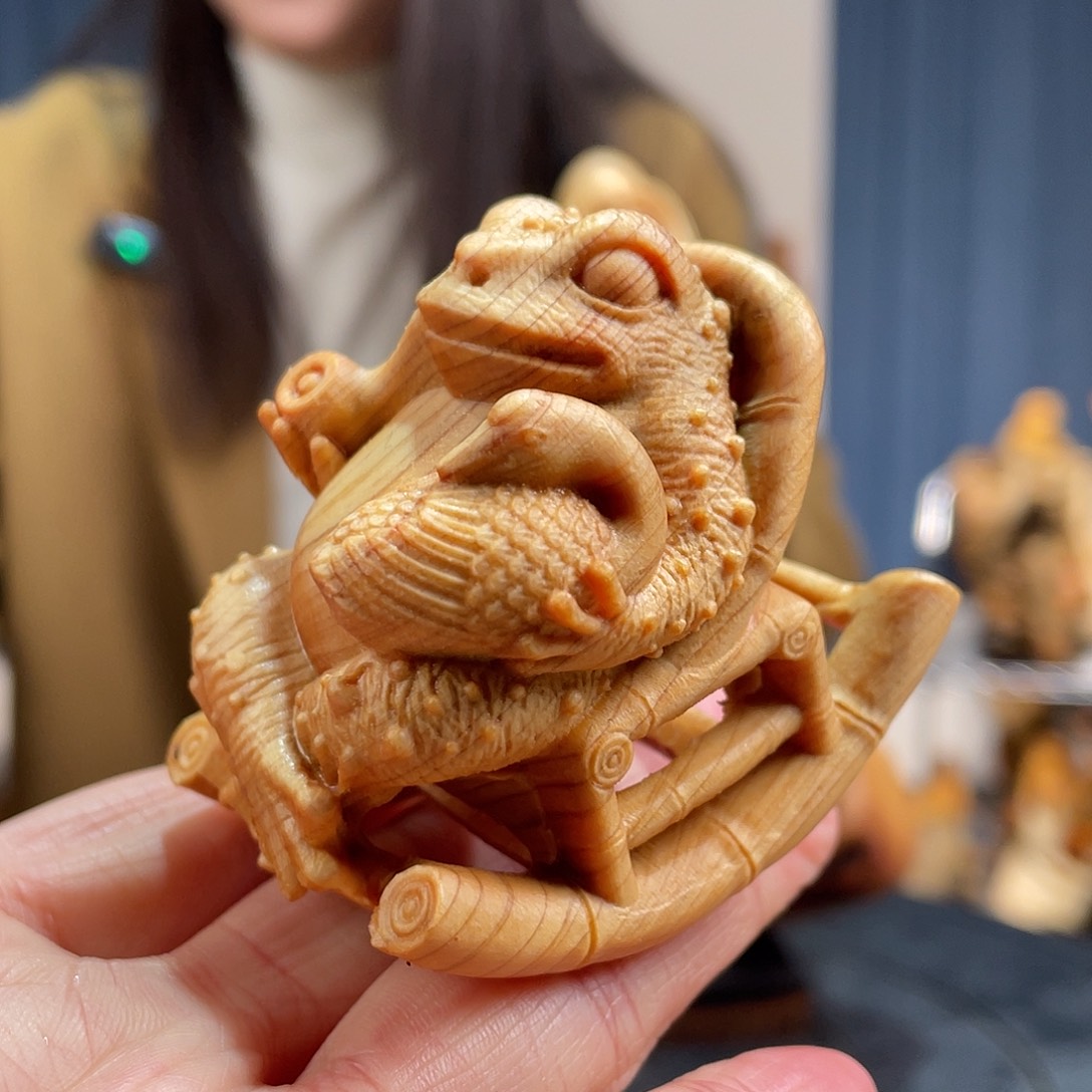 柏木（崖柏）手把件