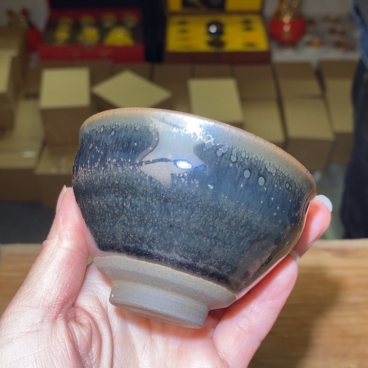 茶盏不带礼盒，建盏主人杯