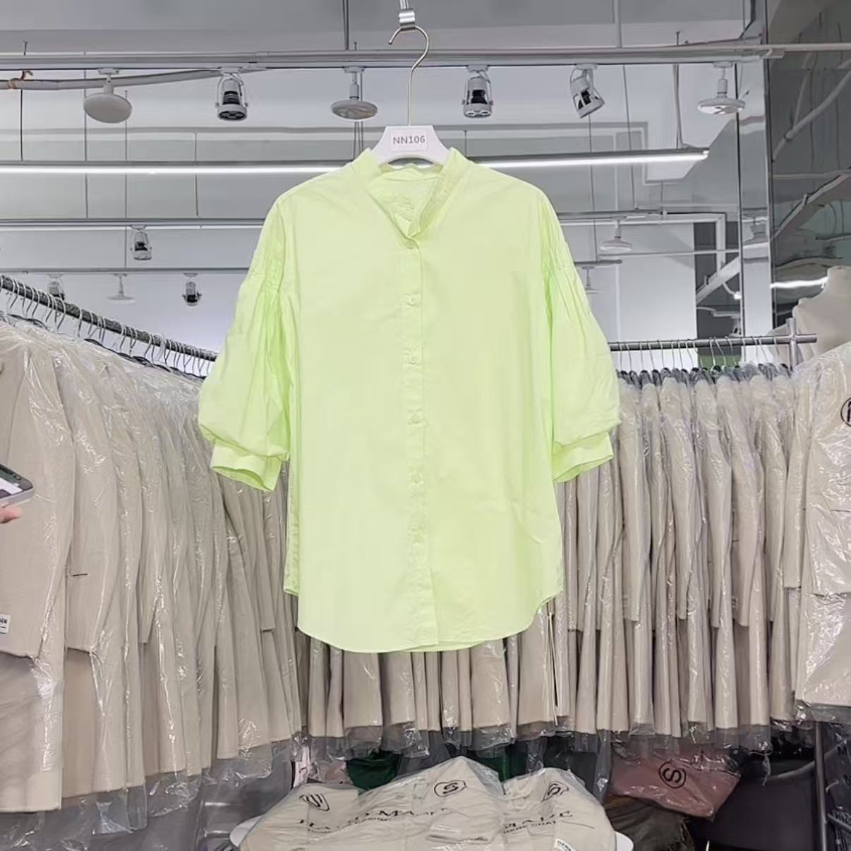 【杭州•MSL】NN106-时尚女装设计感衬衫法式气质显瘦洋气百搭