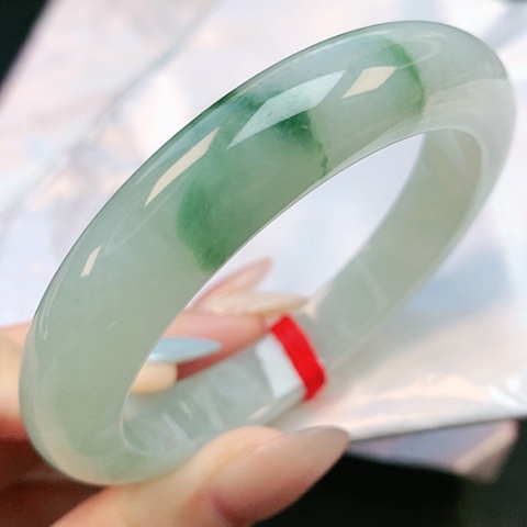未镶嵌手镯翡翠57圈口882804