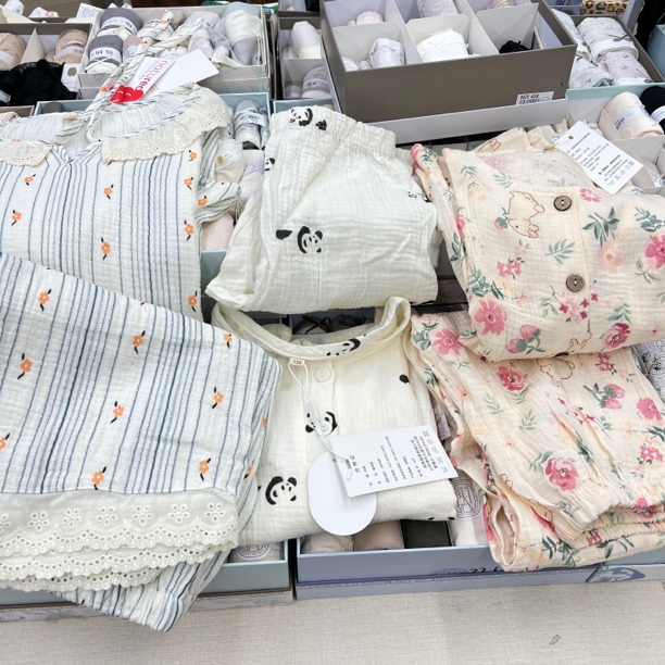 套装双层女宝秋衣护肚蓝色保暖护脐女士袜子