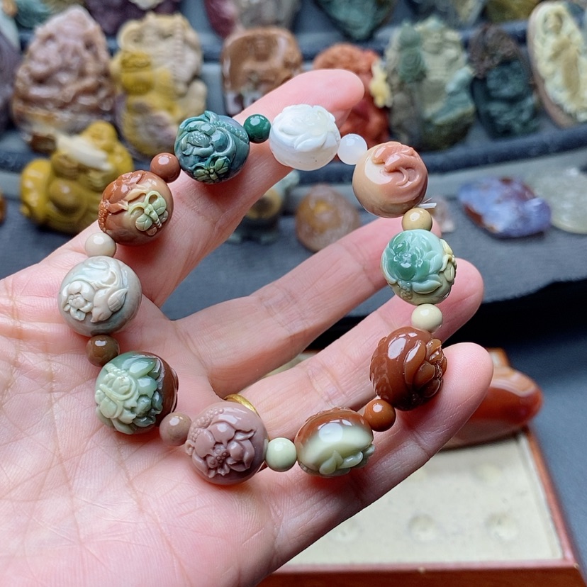 【闪购商品】定制石英质玉吊坠未镶嵌