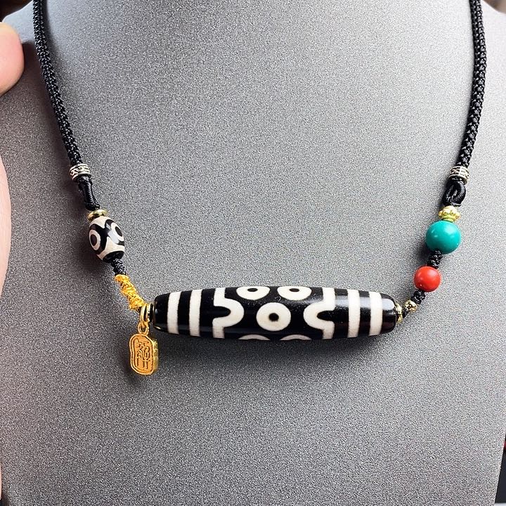 玛瑙/玉髓合金颈饰