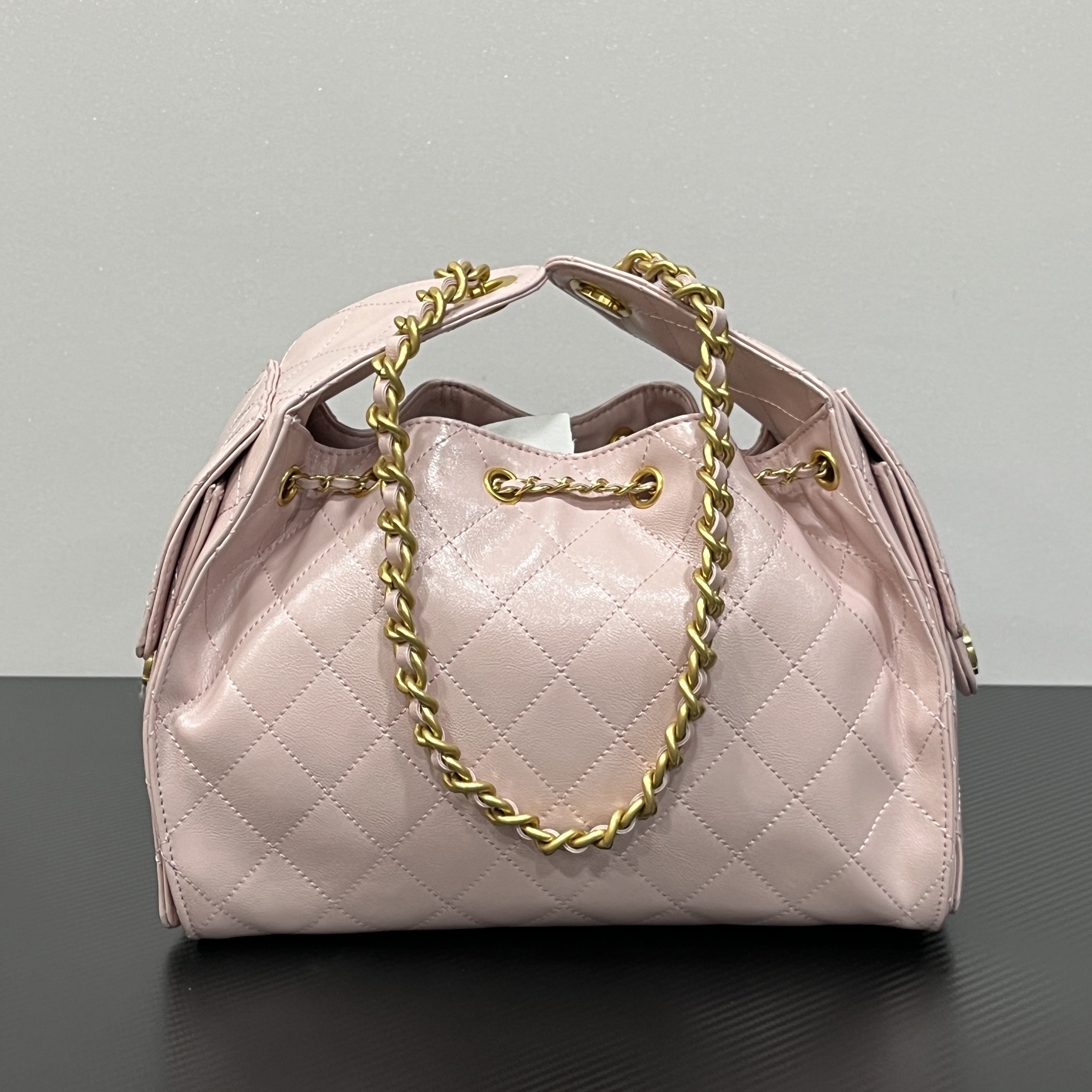 手工真皮包-MG25-027-25C-香-粉