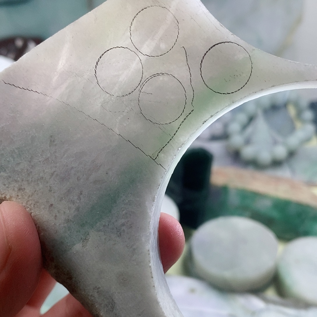 翡翠散珠天然缅甸翡翠a货10