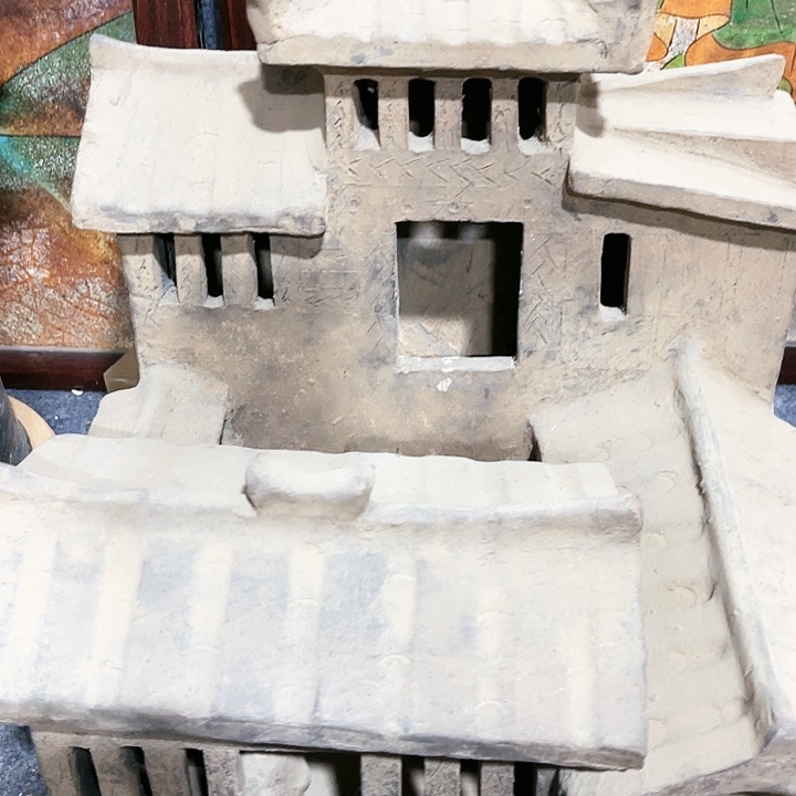 瓦当摆件摆件茶桌茶台陶瓷L****e