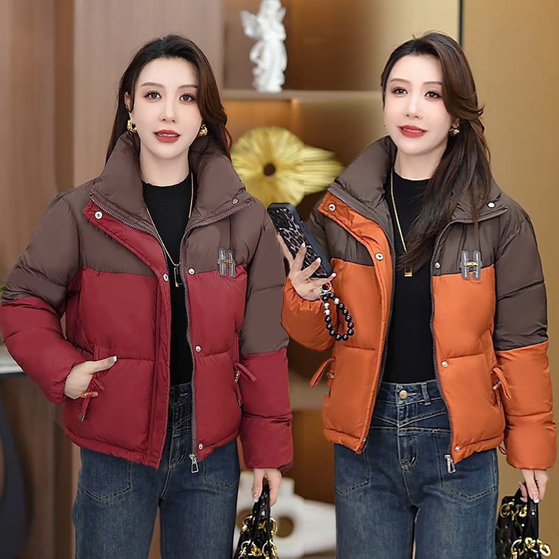 保暖显瘦女短款棉衣韩版百搭棉服时尚潮流韩版宽松加厚冬季棉袄