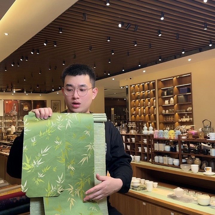 俩米一防水茶席三件套