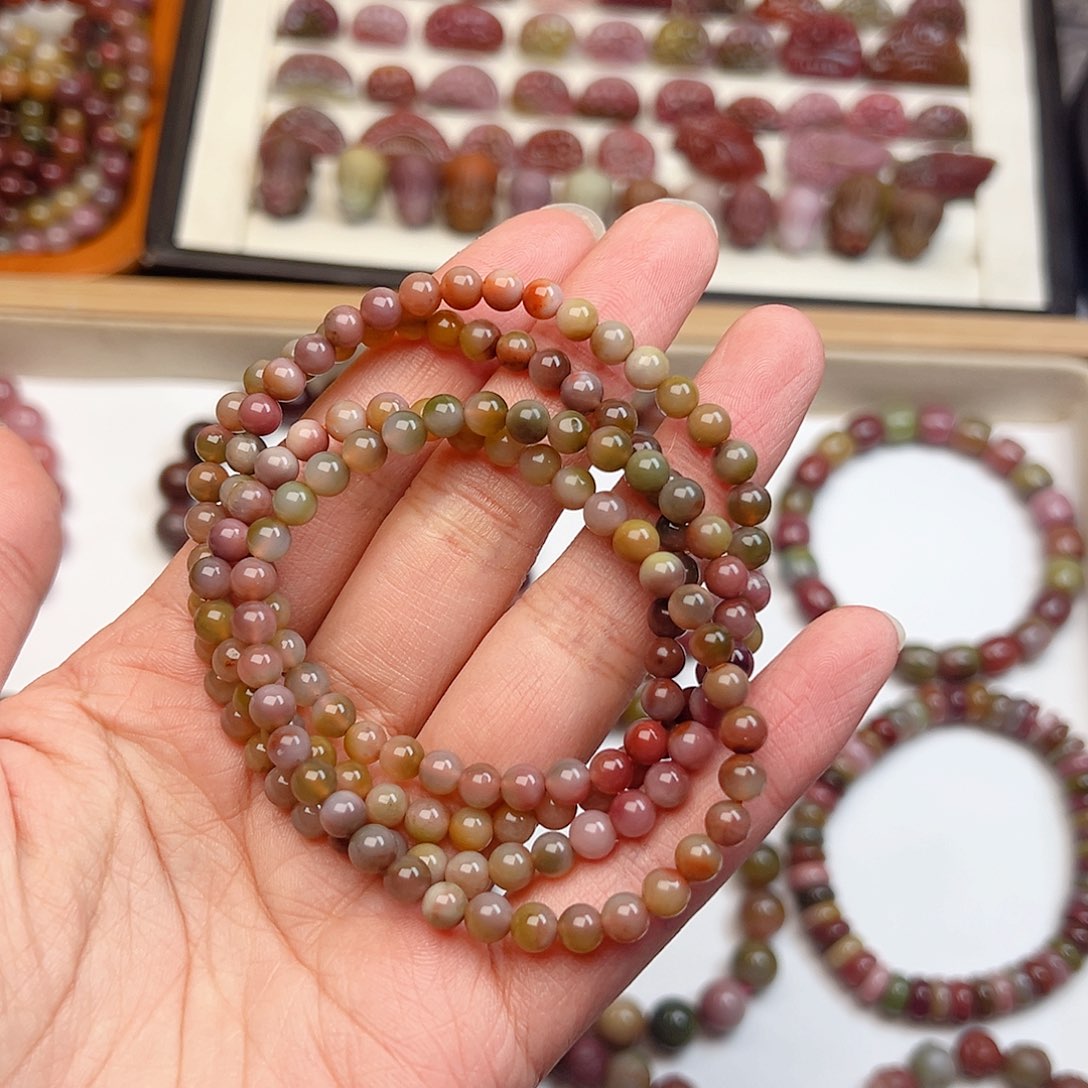 玛瑙/玉髓手链未镶嵌