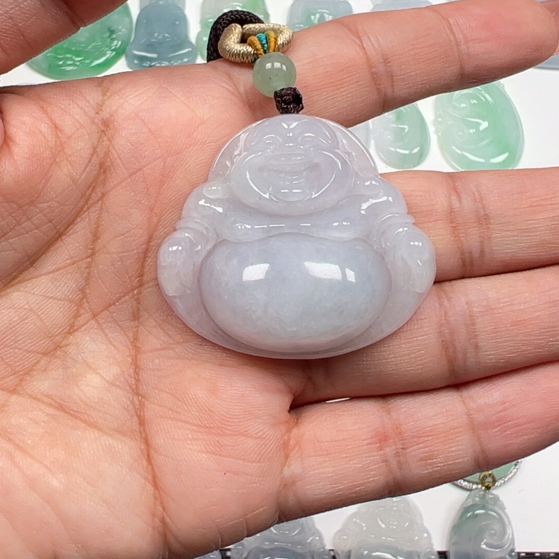 颈饰未镶嵌翡翠佛公