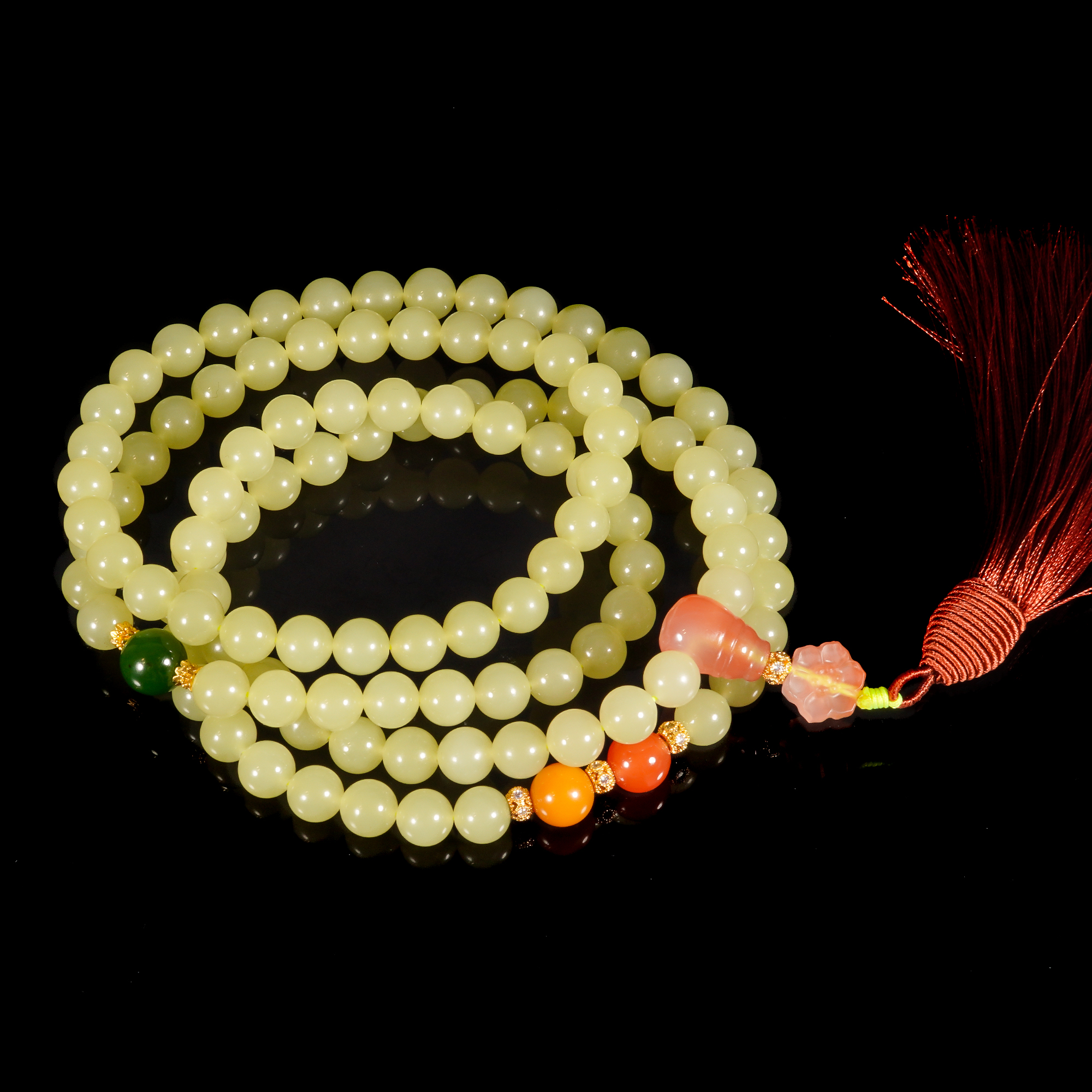 LOT.020和田玉项链/X3923