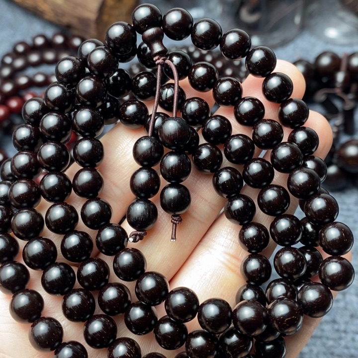 檀香紫檀（小叶紫檀）印度小叶紫檀0.8带多金星