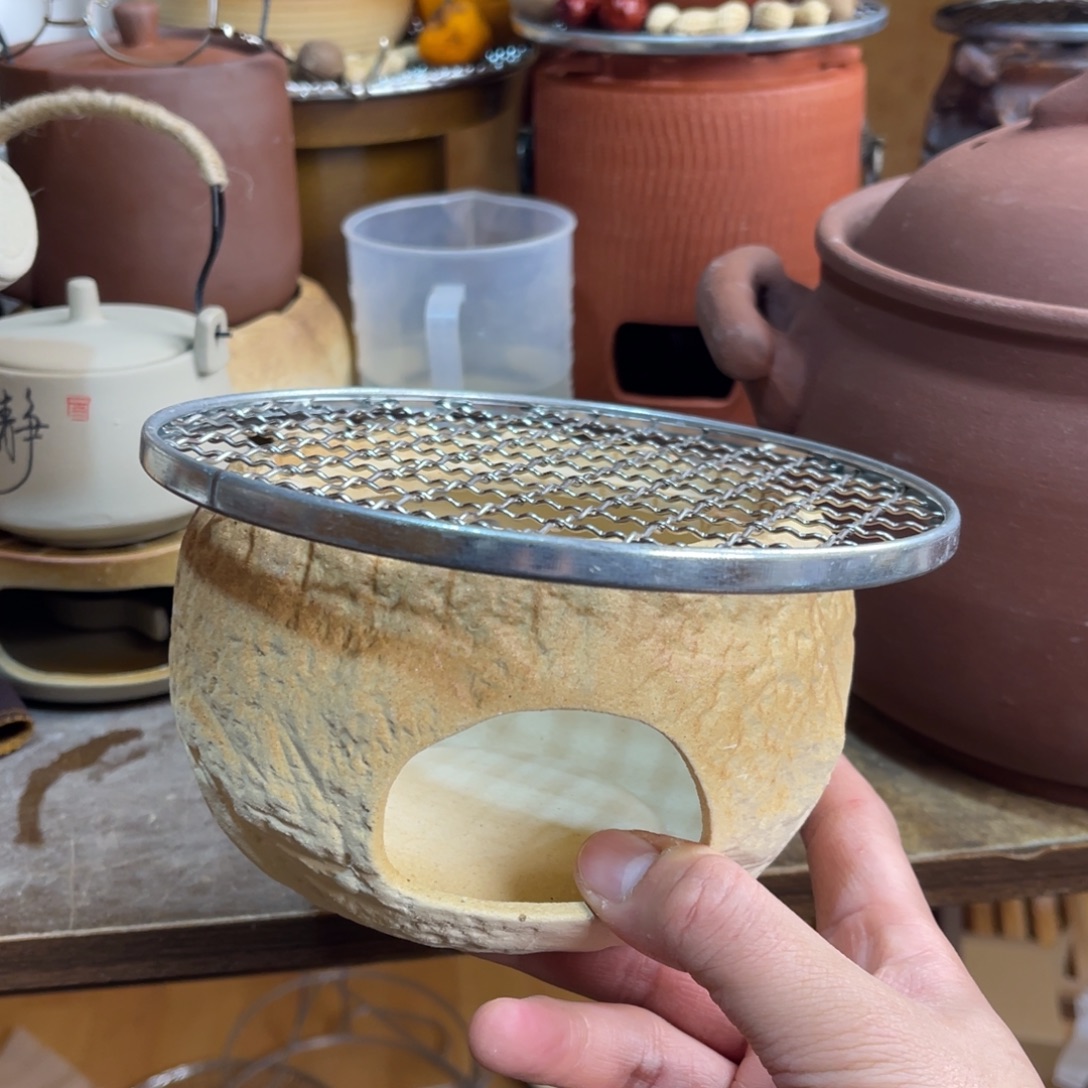 陶摆件你也不要多吃一颗