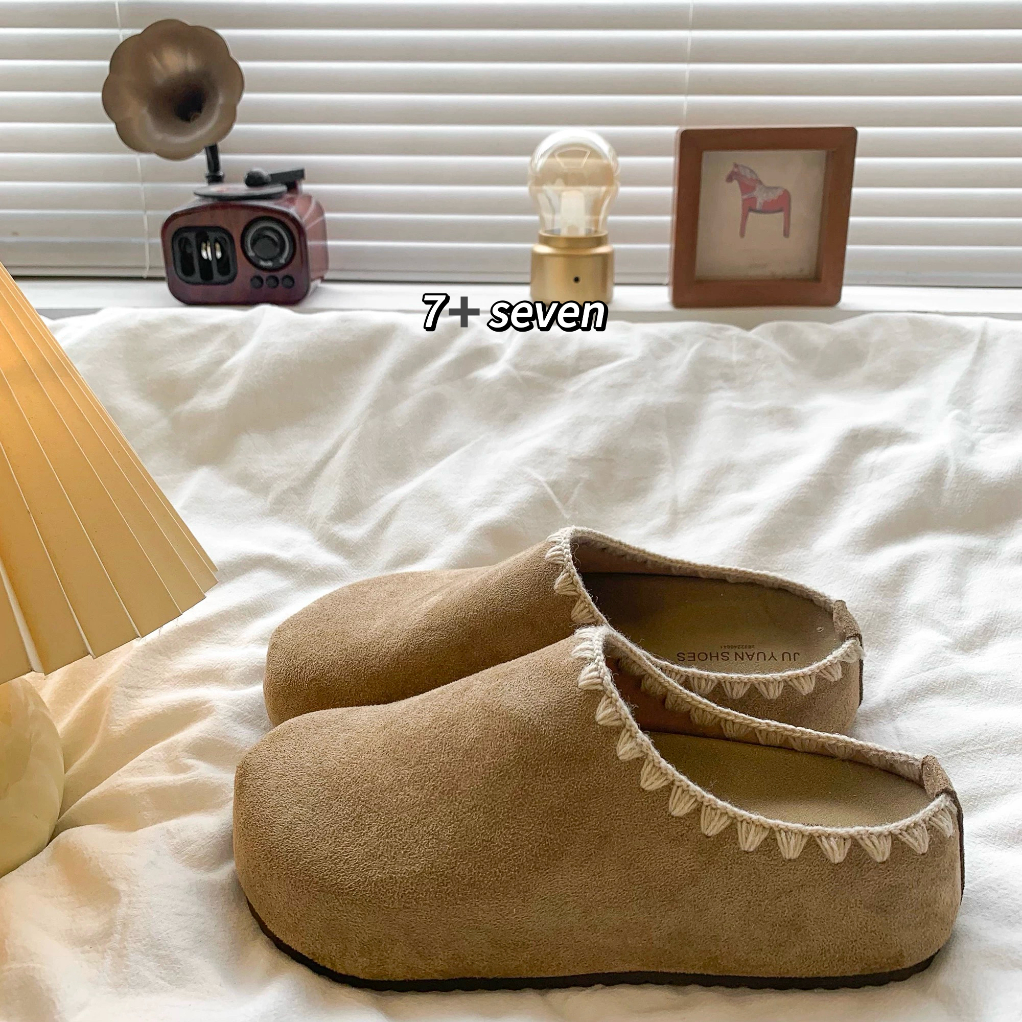 自留款百搭勃肯拖鞋