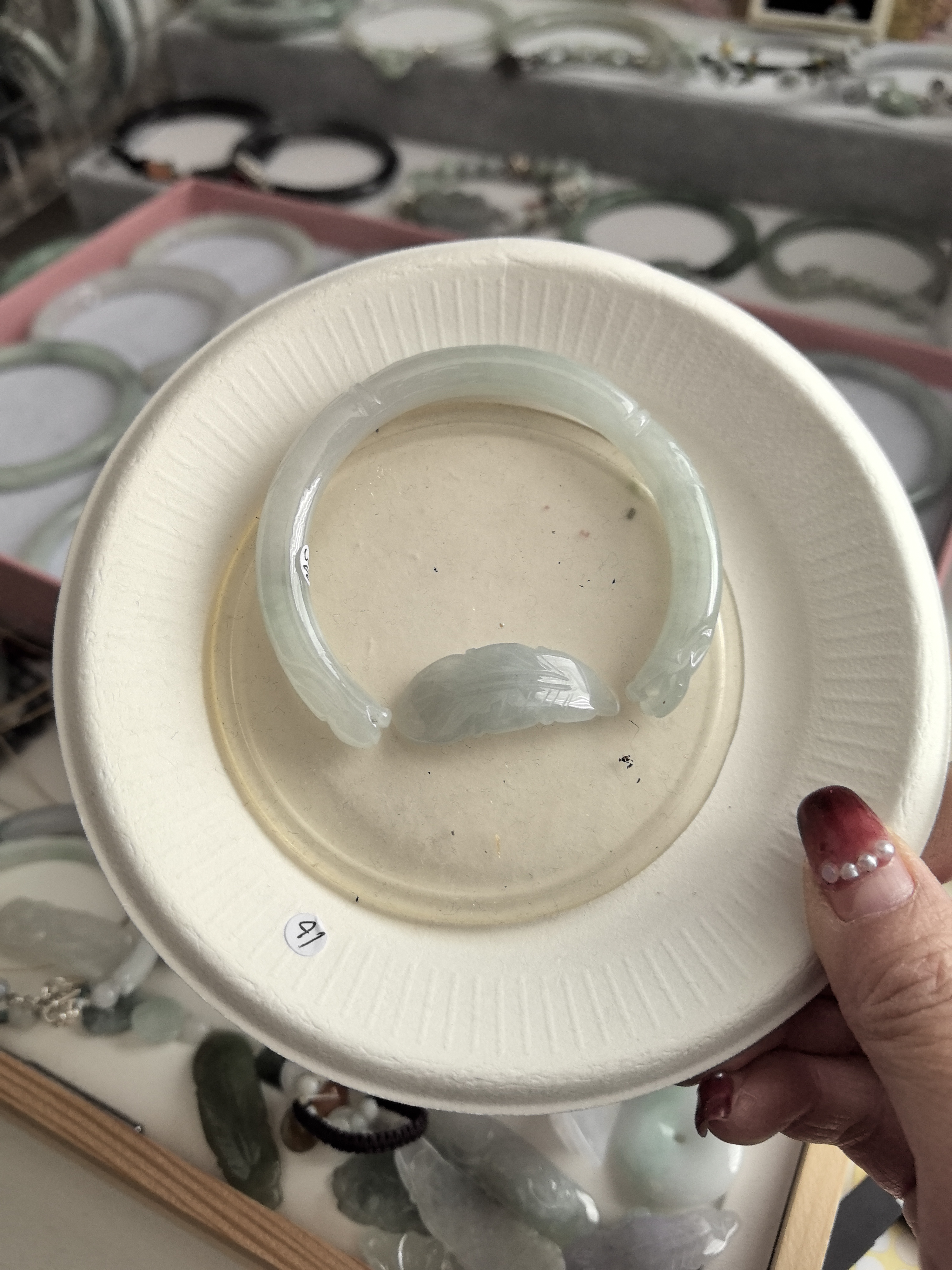 之昂张半镯专拍17手围