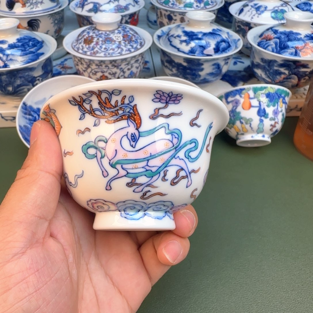 纯手工纯手绘茶具80