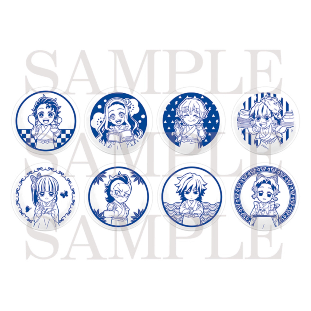 【鬼灭之刃食堂场贩】豆皿盘子 立牌 义勇 豆子 善意 蝴蝶