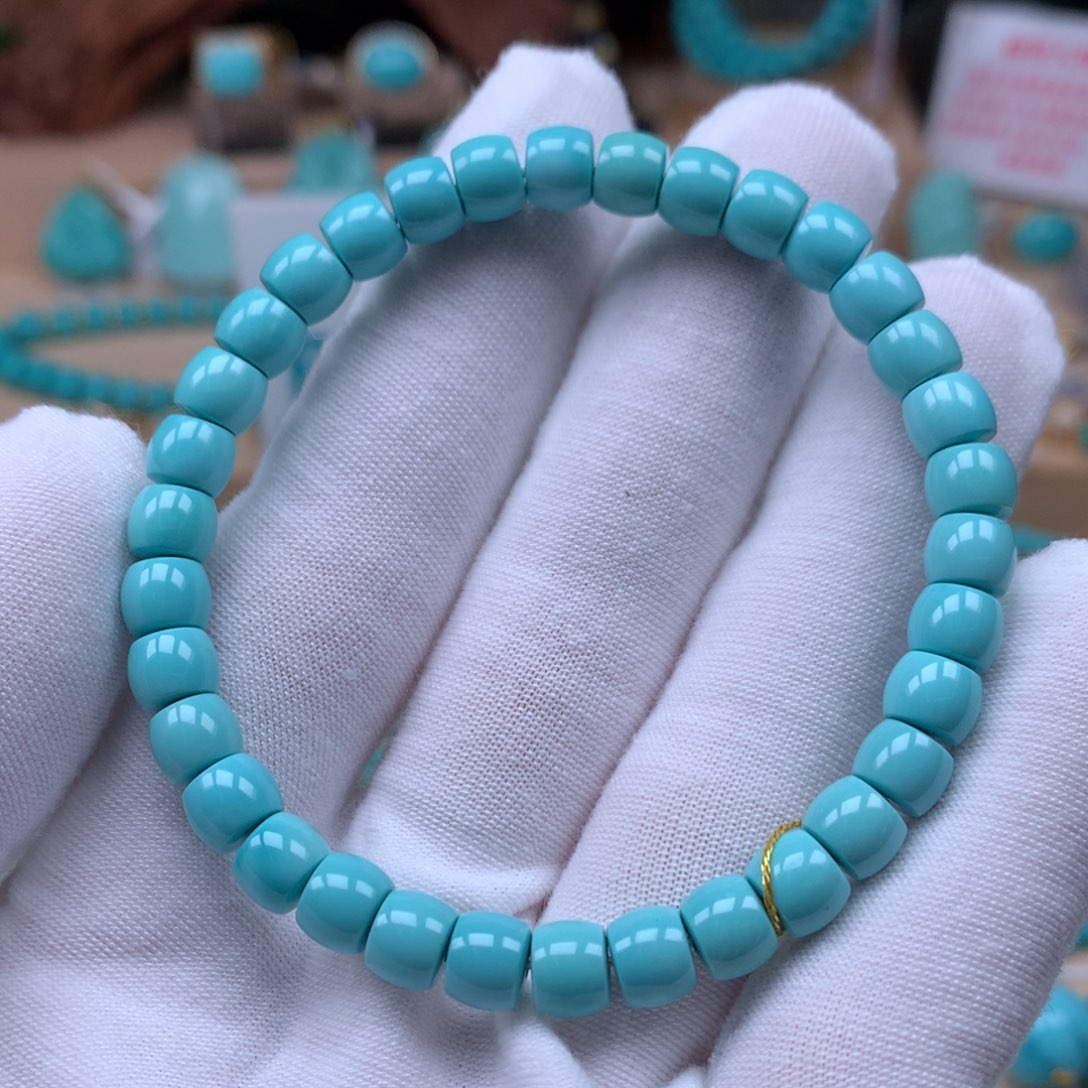 绿松石精品配饰未镶嵌