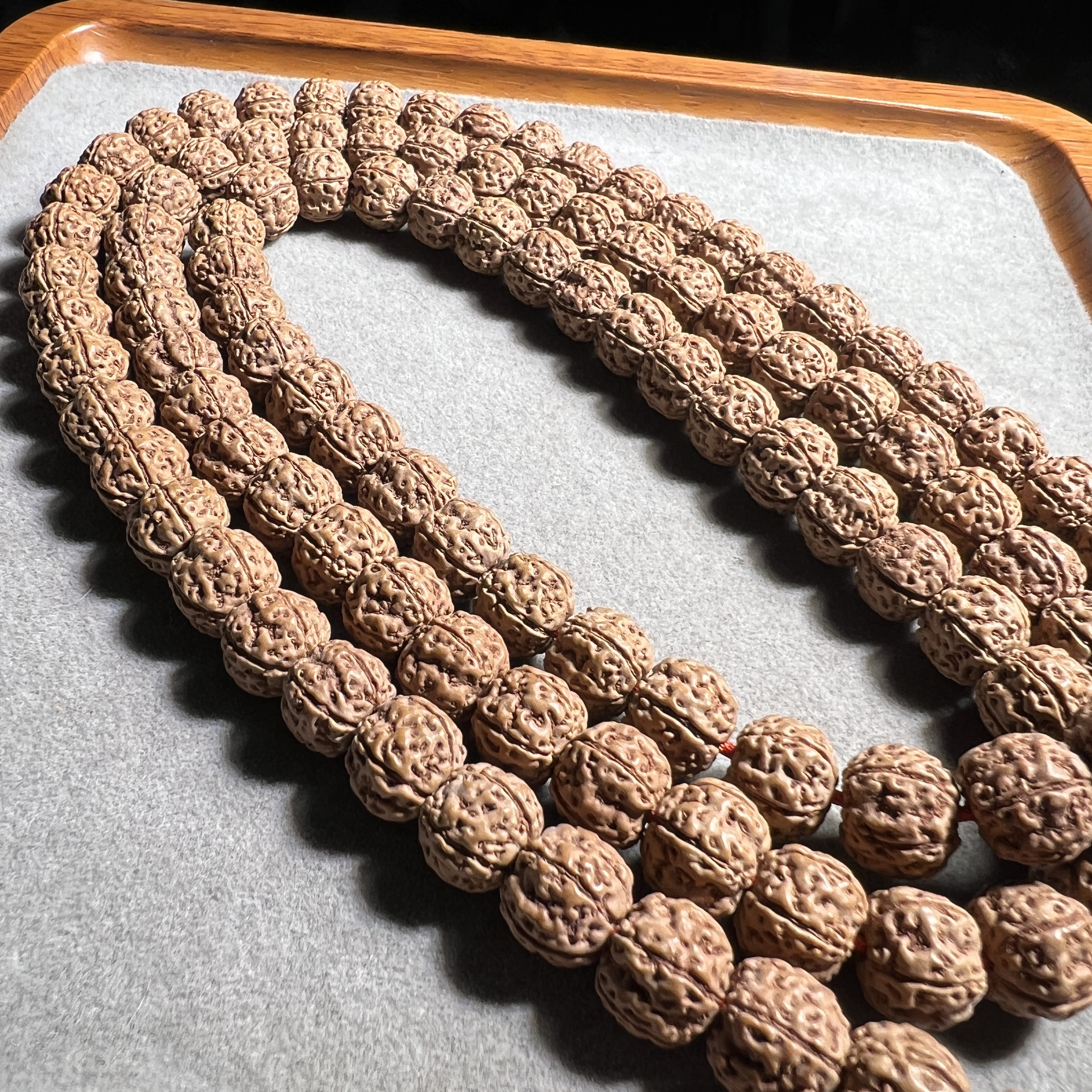 【三】原生态精挑树王长串脖挂9-12mm左右