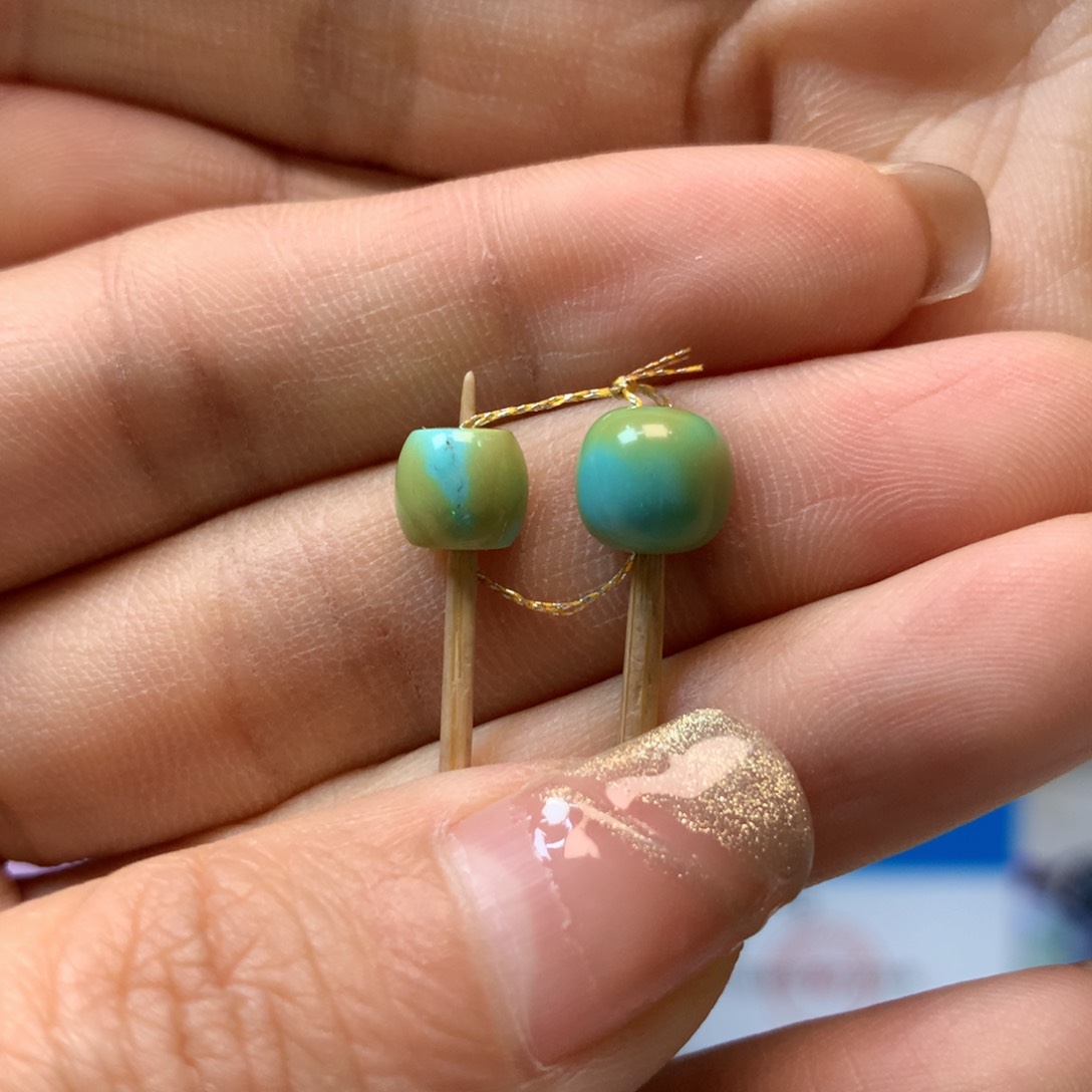 绿松石配饰未镶嵌