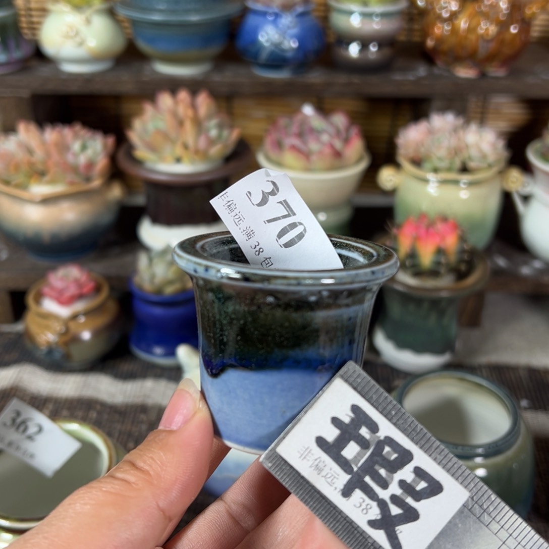 红陶景德镇手工花盆