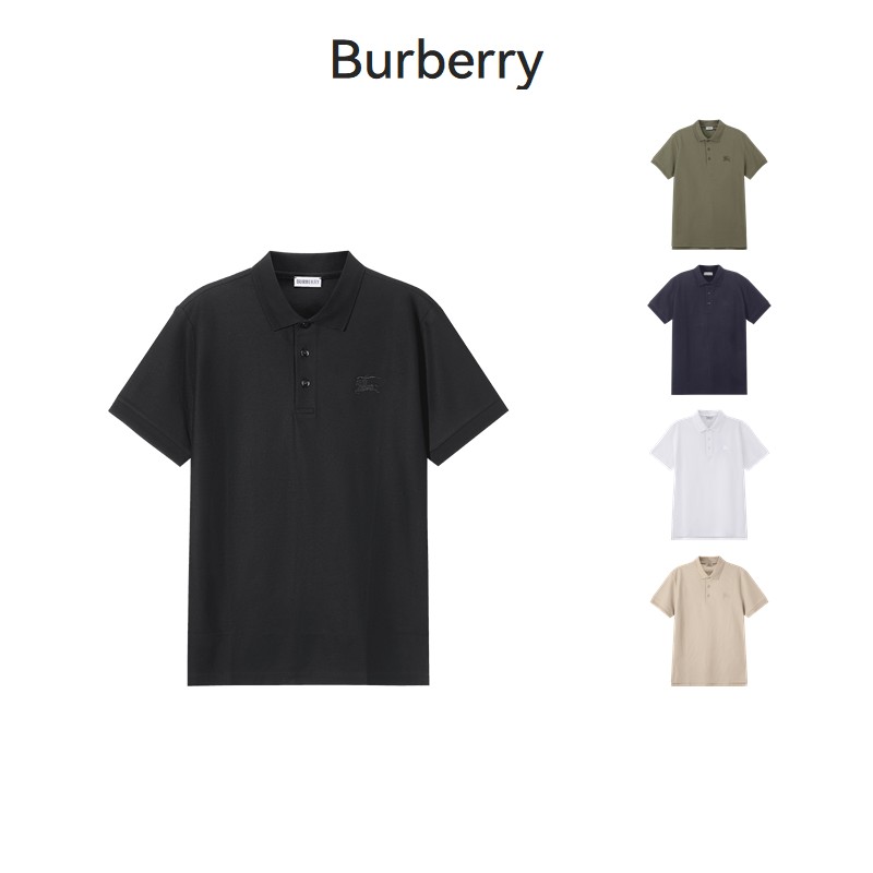 Burberry巴宝莉 新品 奢侈品POLO衫男士修身短袖POLO衫80991661