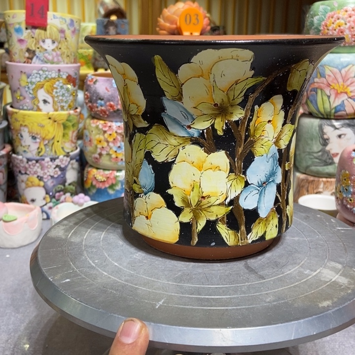 景德镇艺术手绘作品