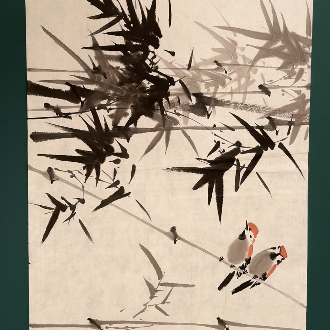 国画溥文彬老师的作品