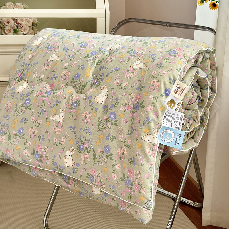 微瑕清仓被芯150x200cm3斤丝带飞飞兔被子