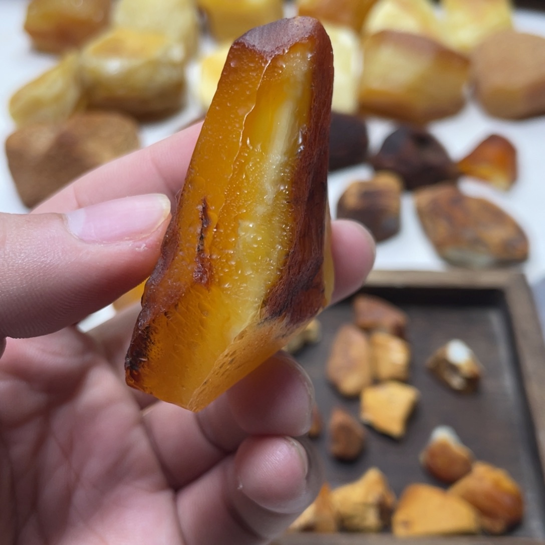 定制琥珀天然原矿