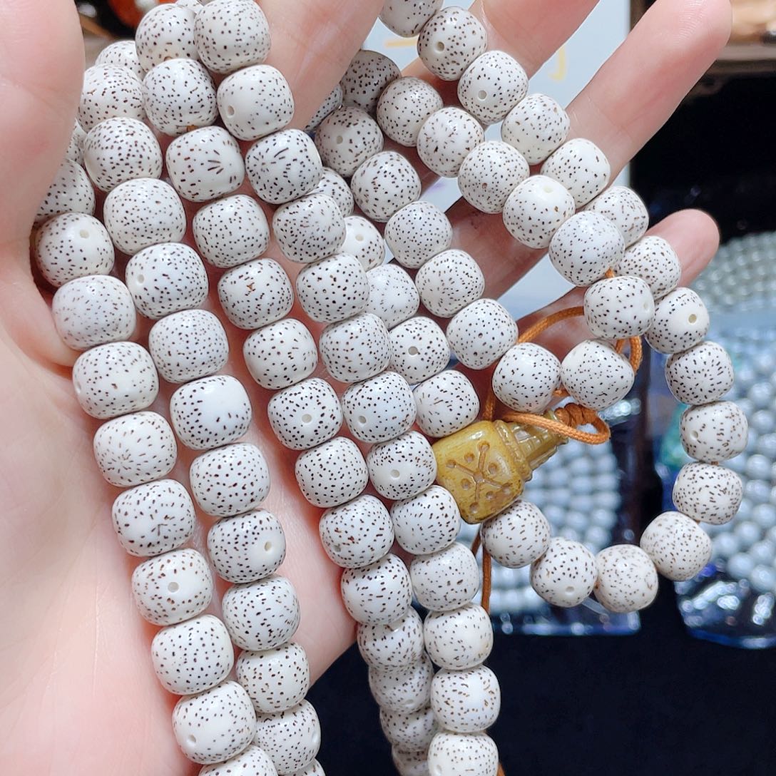 瓷***砂星月菩提吊坠星月