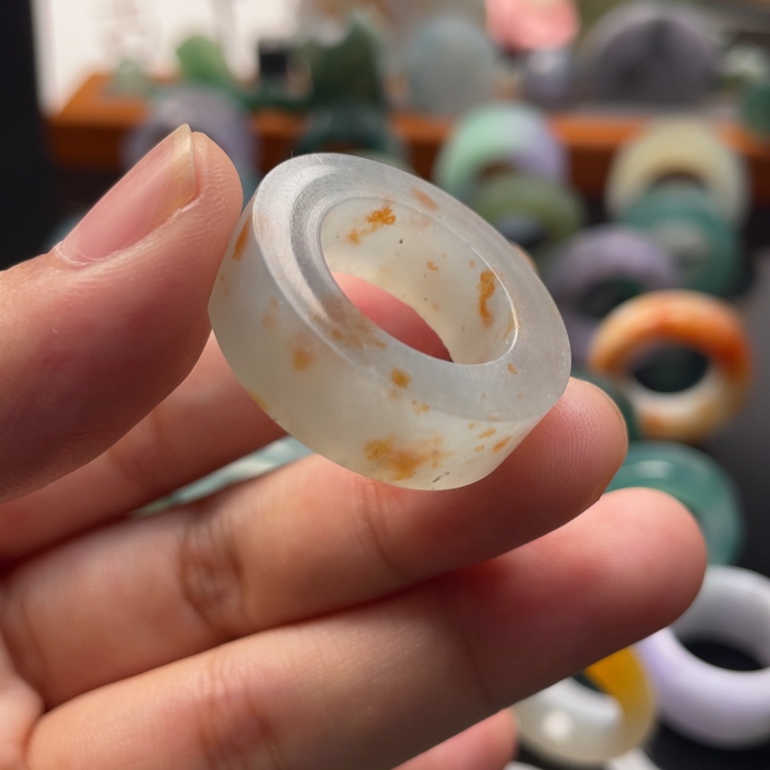 定制翡翠未镶嵌  小猫抓抓