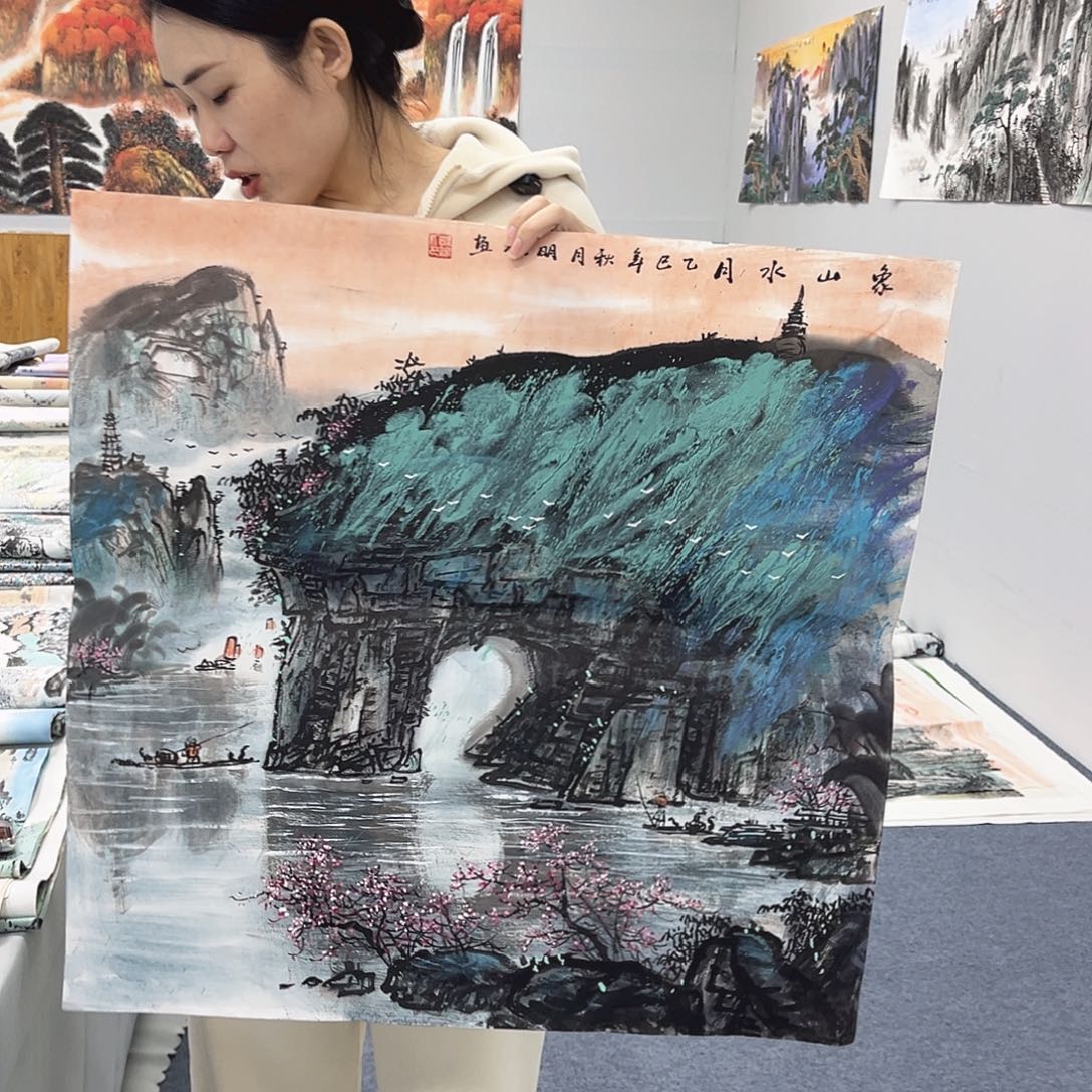 国画国画纯手绘作品