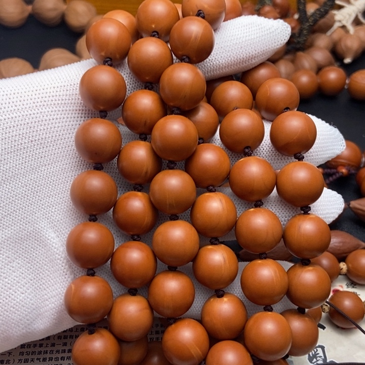 手串/手链橄榄核1.43铁核脖挂58颗