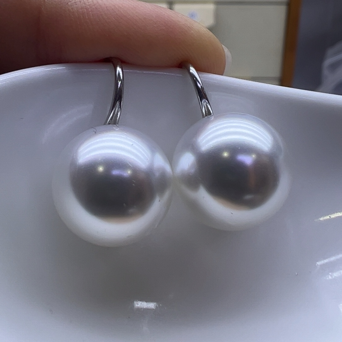 淡水珍珠耳饰未镶嵌