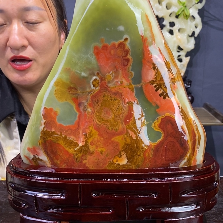 石材精品古青石摆件