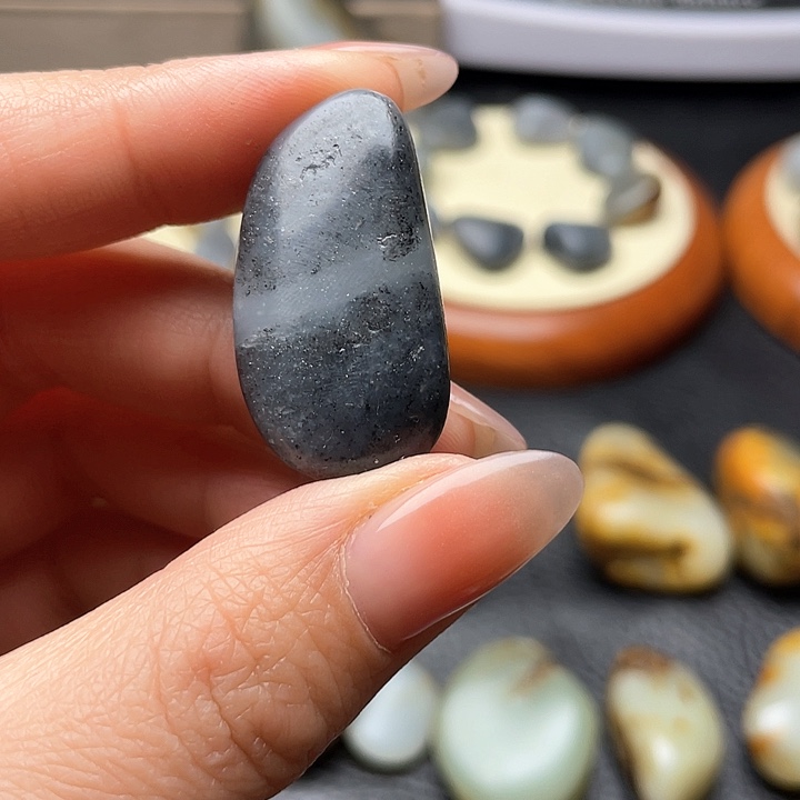 和田玉颈饰未镶嵌16