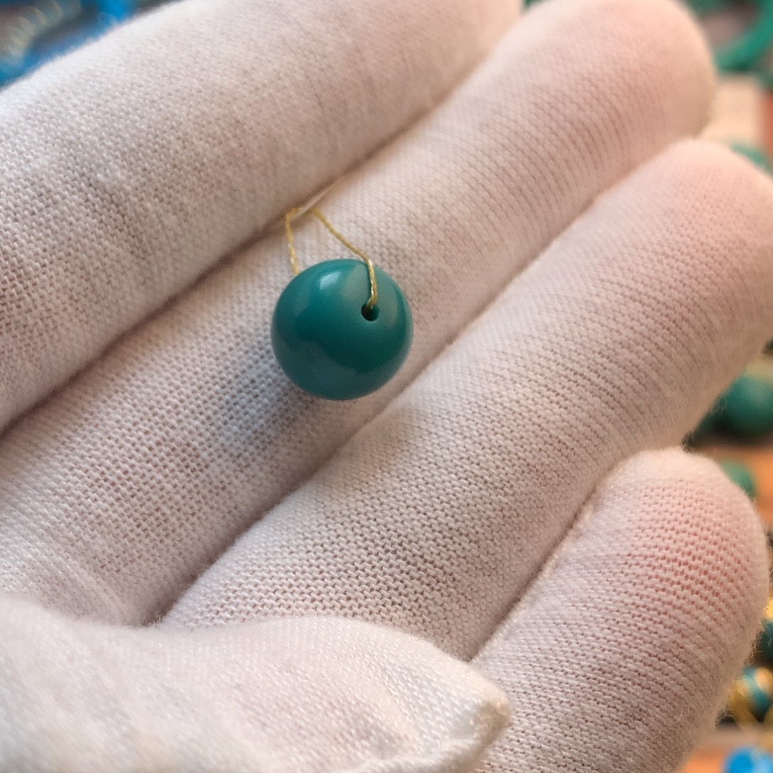 吉***？绿松石未镶嵌挂件