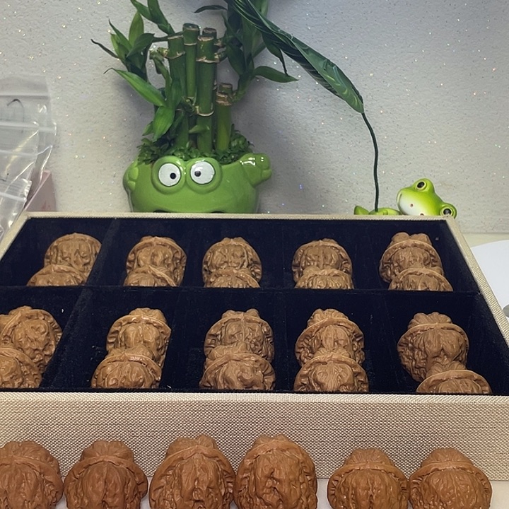 小***声文玩核桃吊坠蛤蟆头