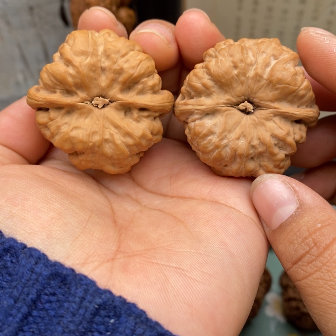 文玩核桃把件41蛤蟆头