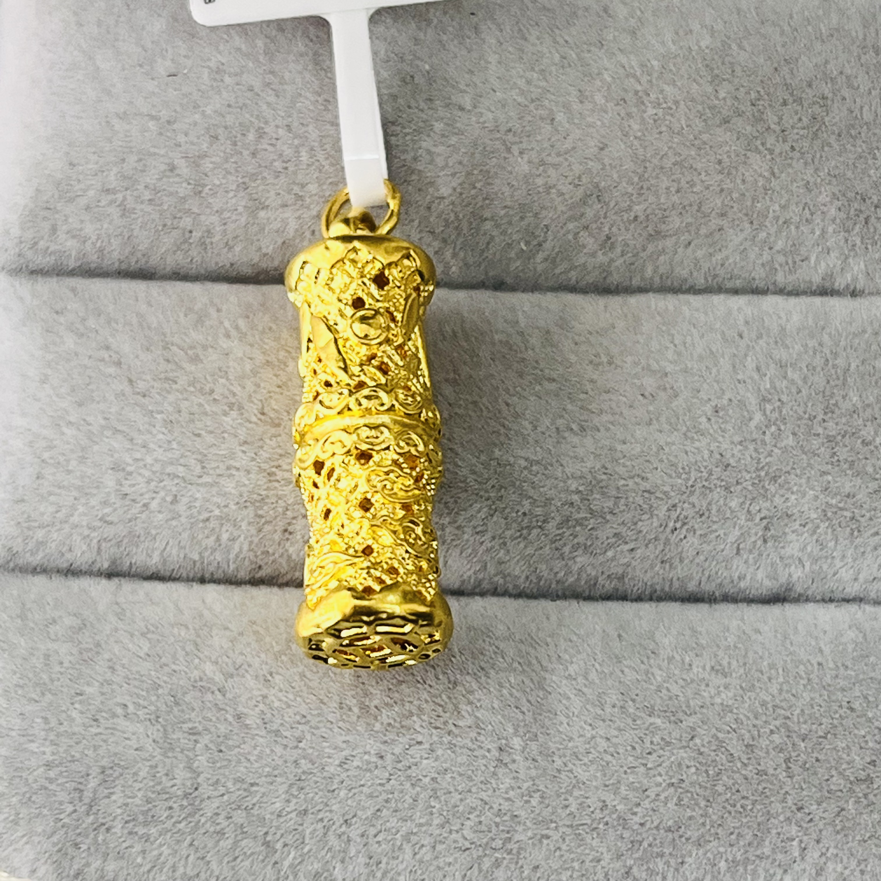 【莹莹专享】足金999饰品 龙柱 1.01 GP