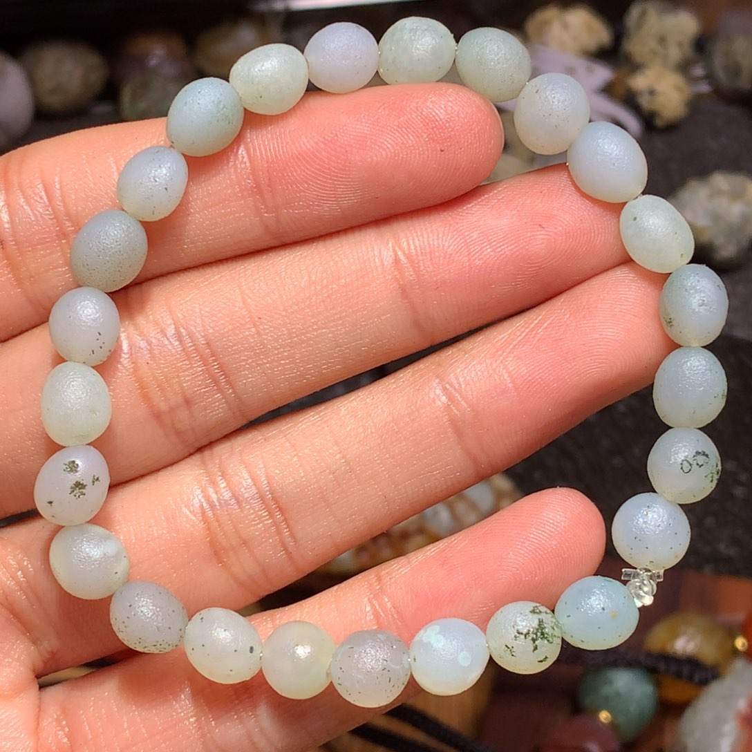 未镶嵌玛瑙/玉髓珠宝半成品