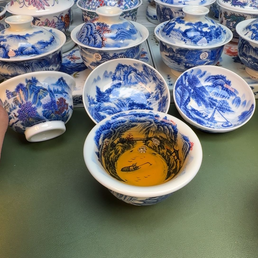 陶纯手工纯手绘茶具328