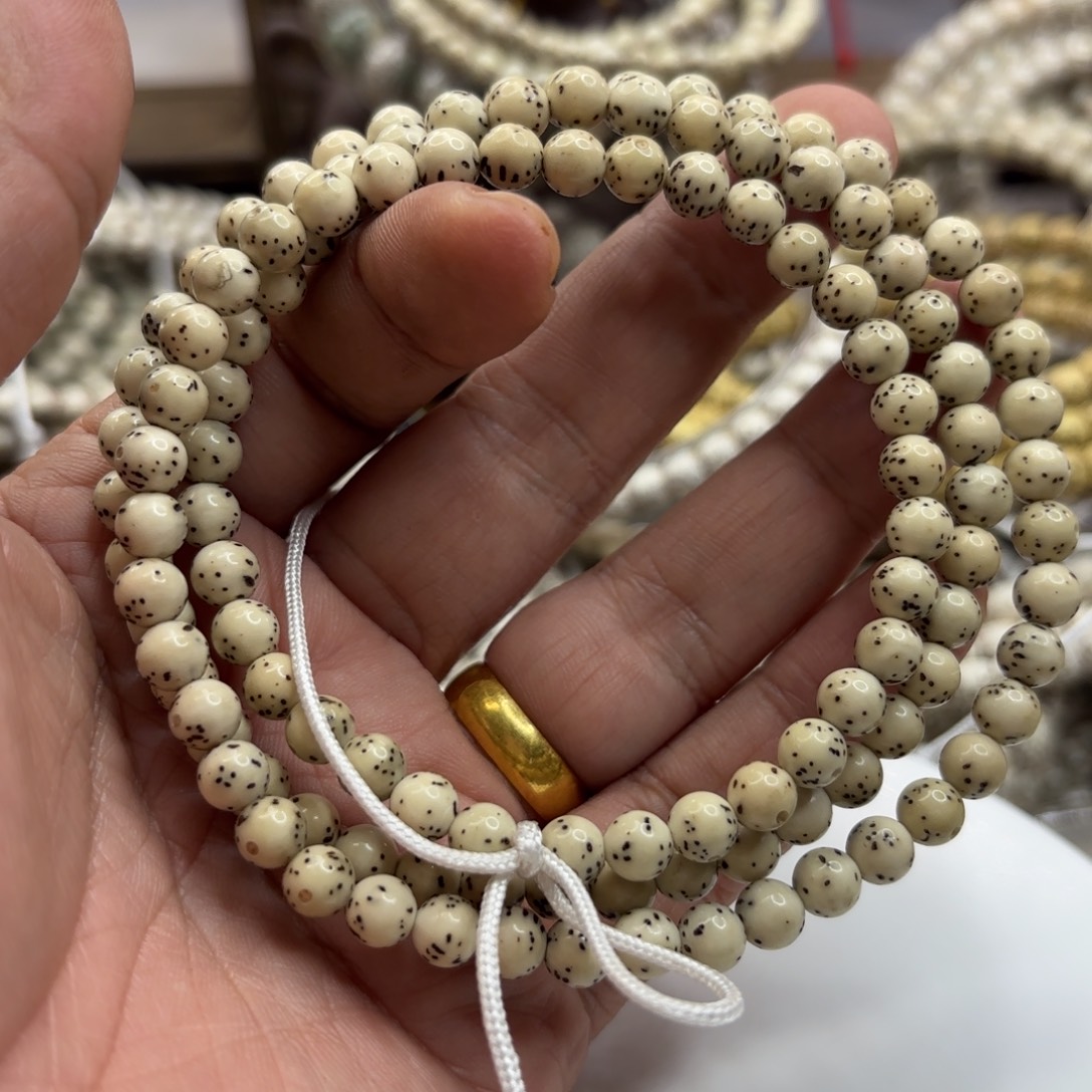 星月菩提吊坠6龙蛋大留白