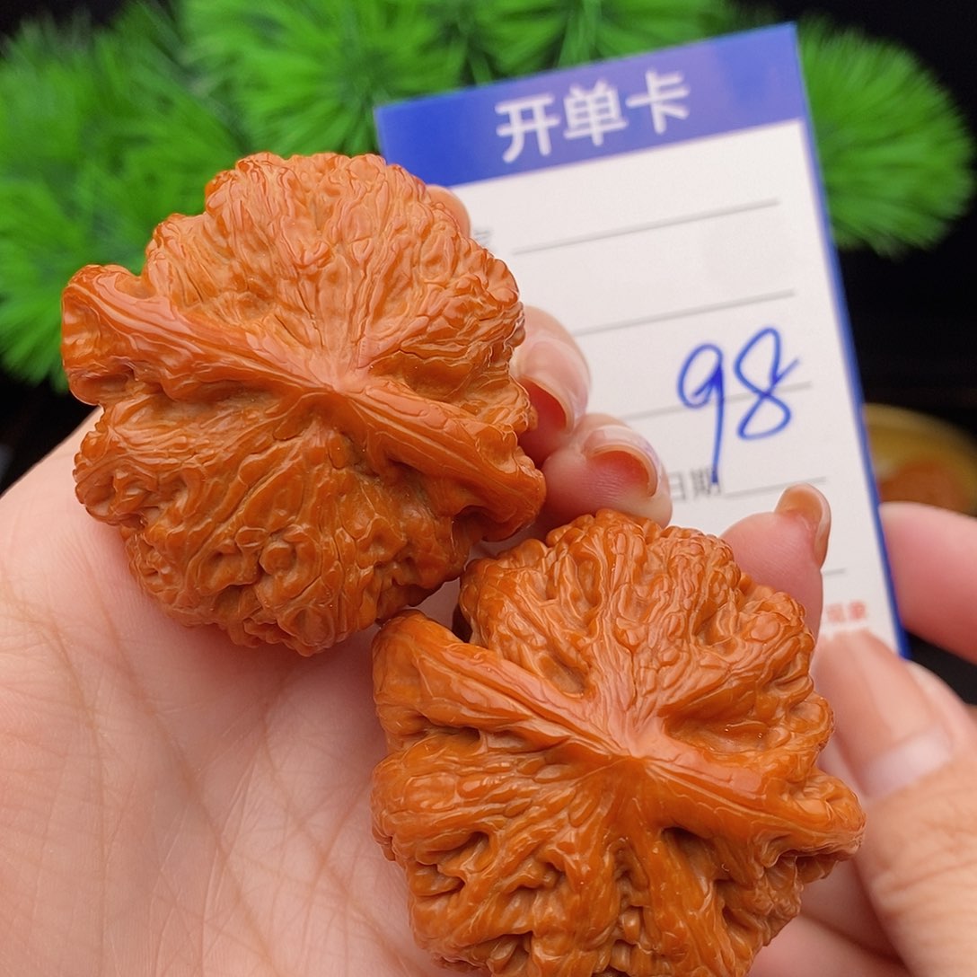 文玩核桃把件47粗筋粗筋98