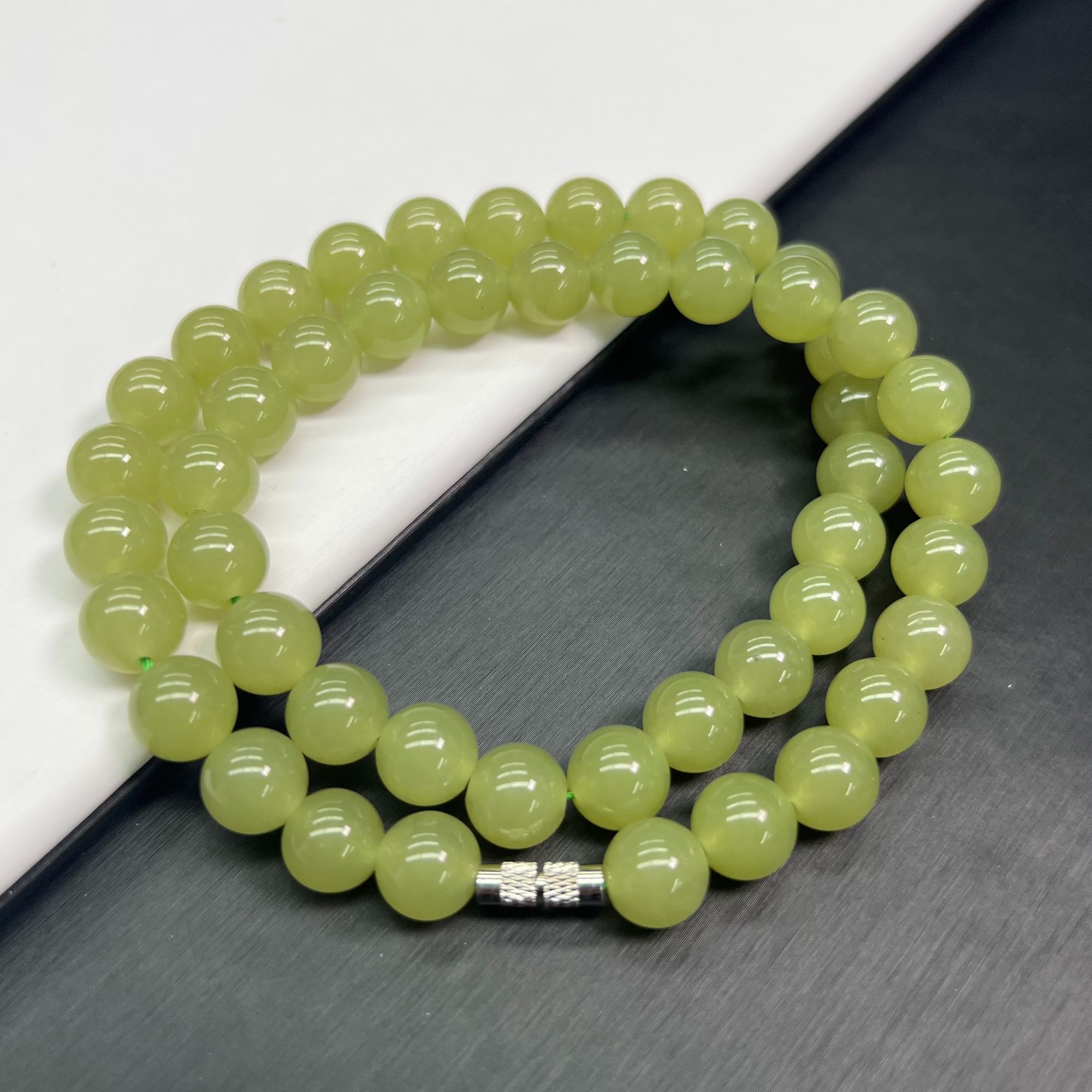 A209【精品】晴水妈妈链10mm手链百搭